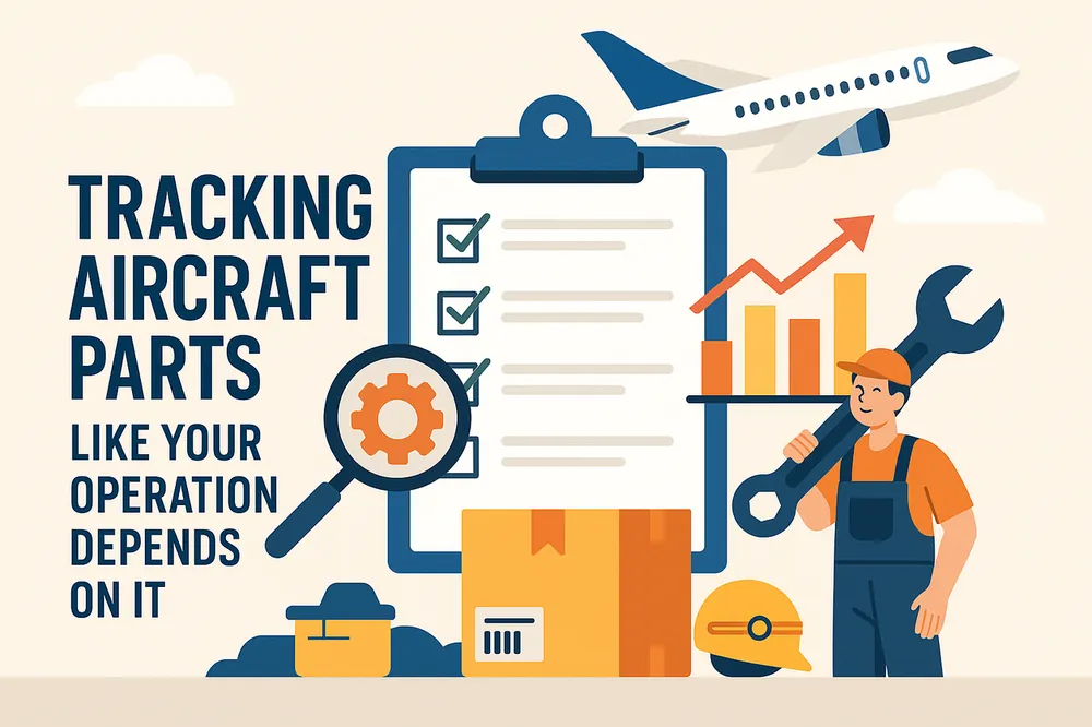 Tracking Aircraft Parts Like Your Operation Depends On It (Because It Does)